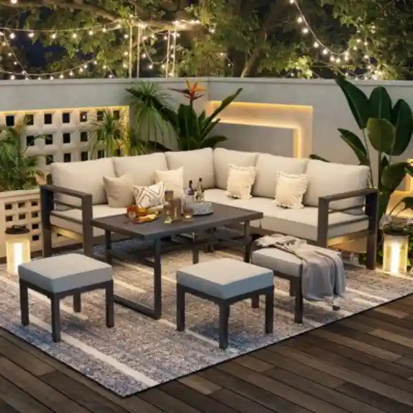 outdoor upholstrey cushions and furniture
