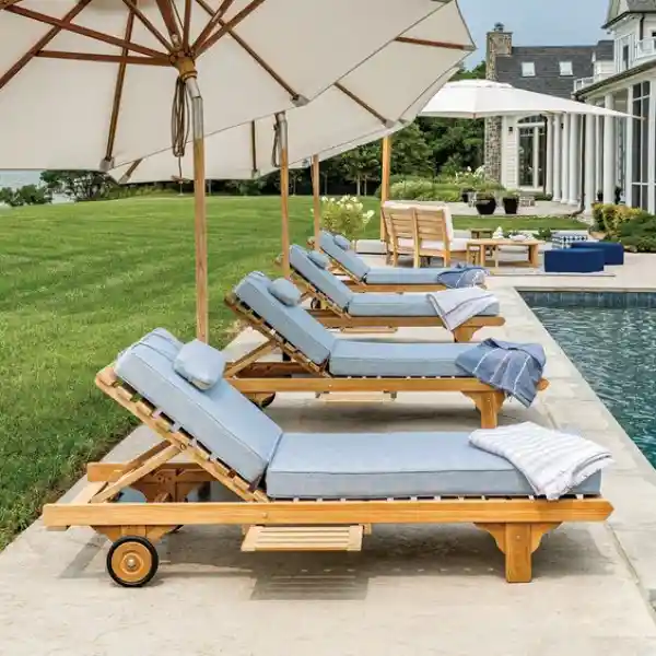 Luxury chaise cushion with soft padding and elegant design in Dubai chaise cushions