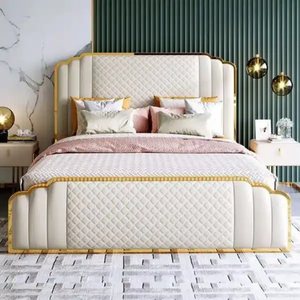 Luxurious hotel bed upholstery Dubai