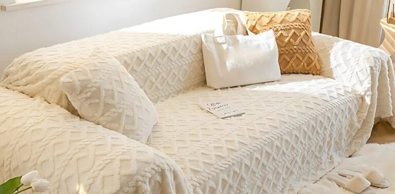 How to Cover a Sofa with a Throw for Style & Protection