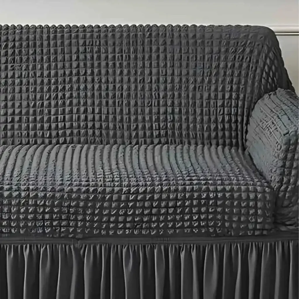 how to cover a sofa with a sheet using easy home techniques