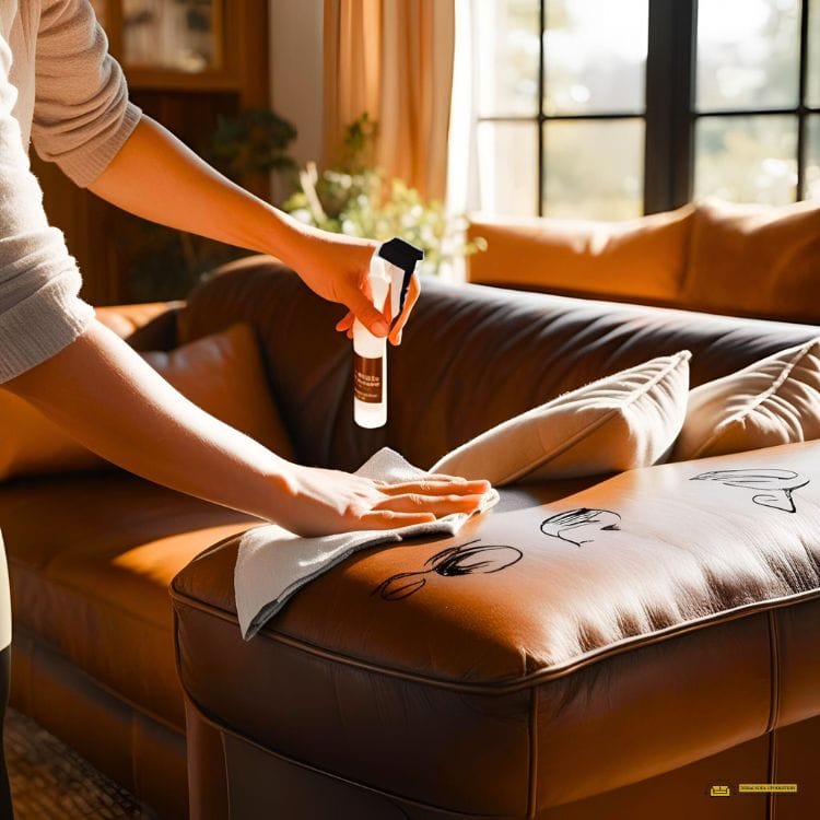 How to Clean Leather Sofa Pen Marks Step-by-Step