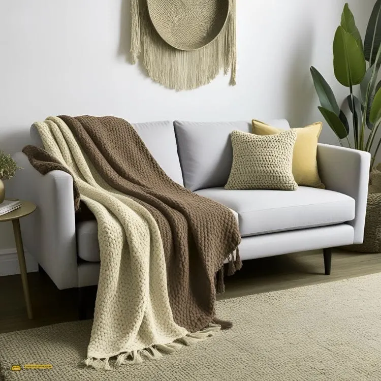 How to Use a Throw to Cover a Sofa for a Stylish Living Room Look