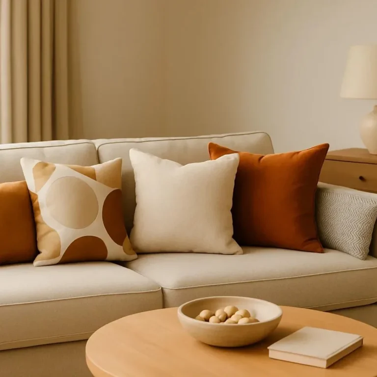 How to Style Cushions on a Sofa | Easy Tips for a Designer Look at Home