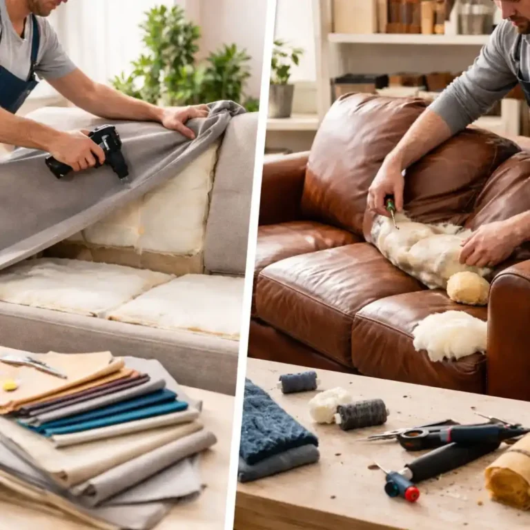 Sofa Reupholstery vs Sofa Repair | Which One Do You Really Need?
