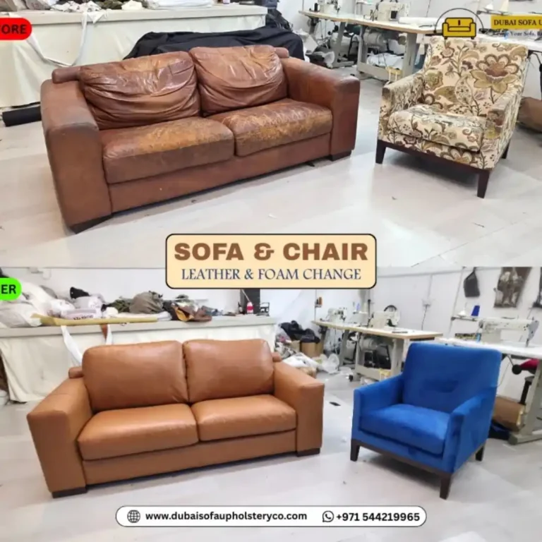 Leather Sofa Restoration Before & After | Bring Your Sofa Back to Life