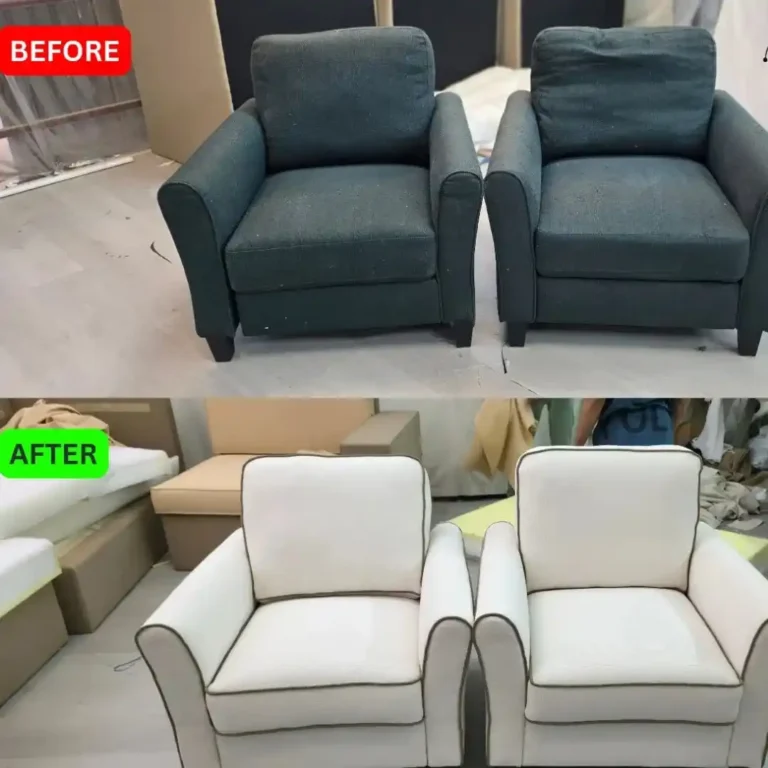 Affordable and stylish upholstery Dubai services offering custom repairs and fabric transformations for furniture.