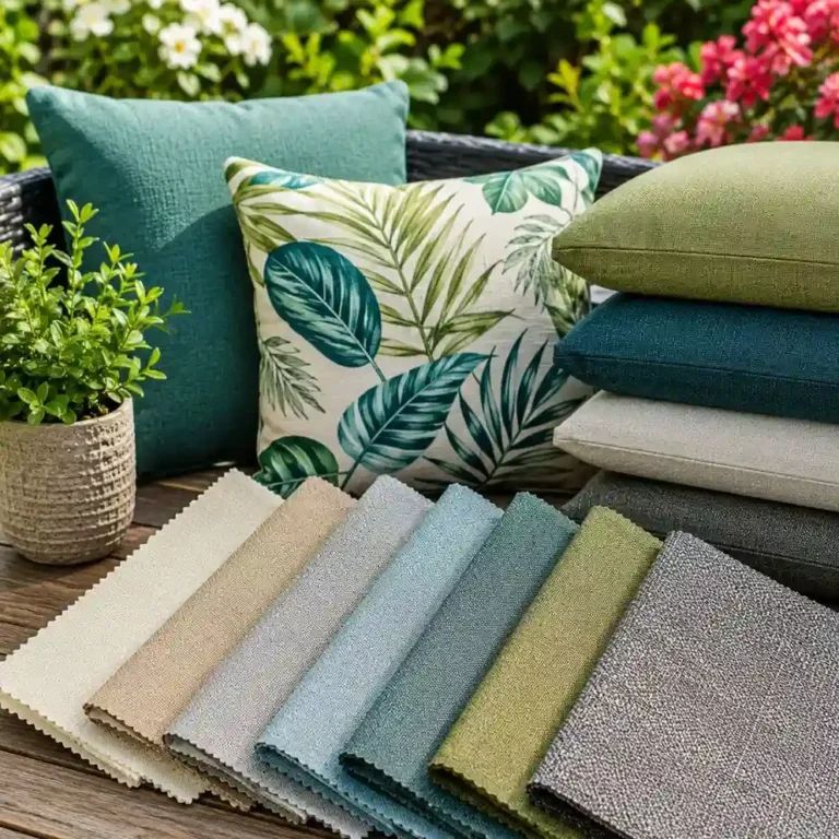 Best Fabrics for Garden Cushions in Hot Weather Conditions