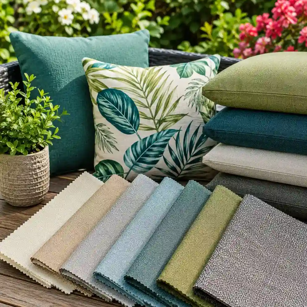 Best Fabrics for Garden Cushions in Hot Weather Conditions