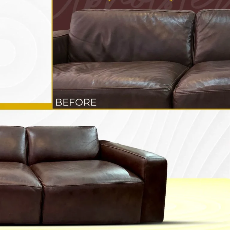 Custom Leather Sofa Upholstery Solutions for Damaged Sofas